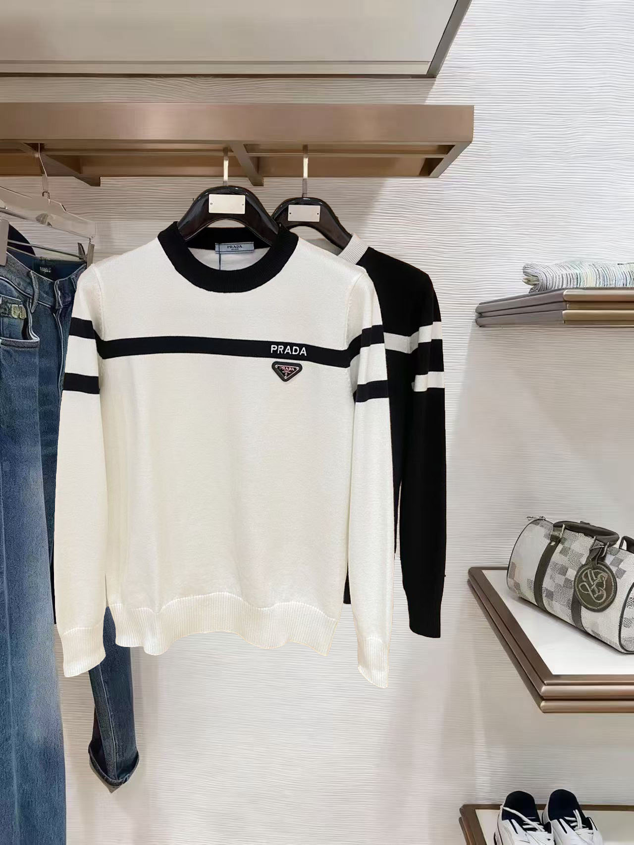 Prada Basic Clothing Wool M-xl