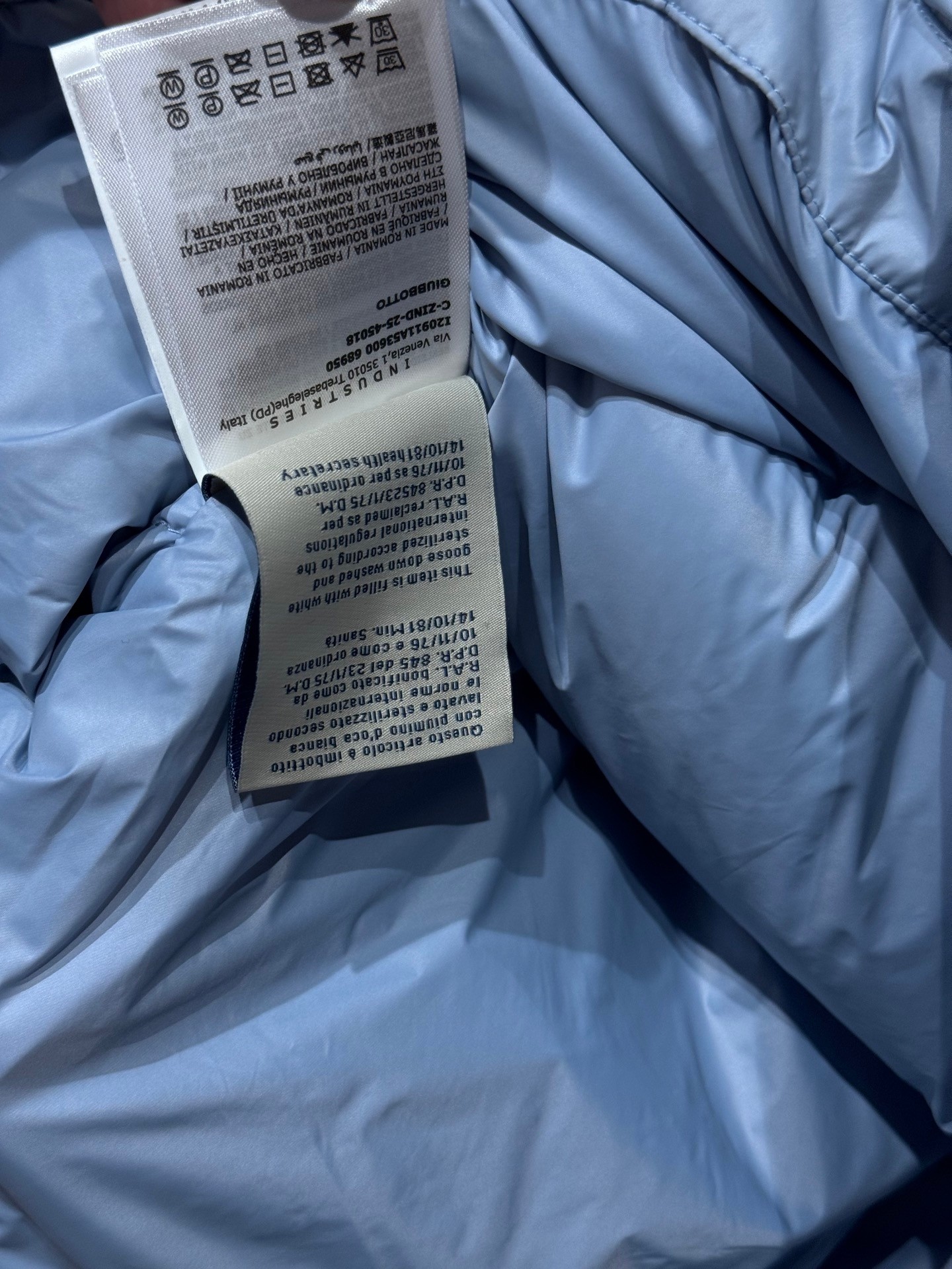 Moncler Down Jacket White Duck Down S-m-xl