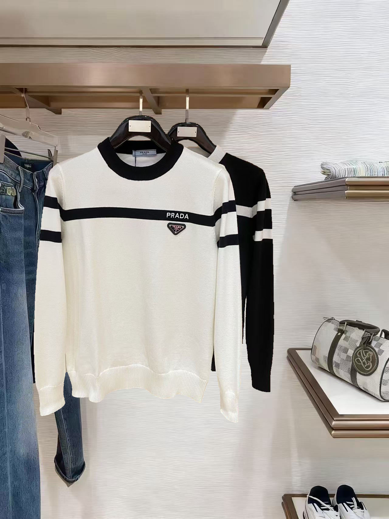 Prada Basic Clothing Wool M-xl