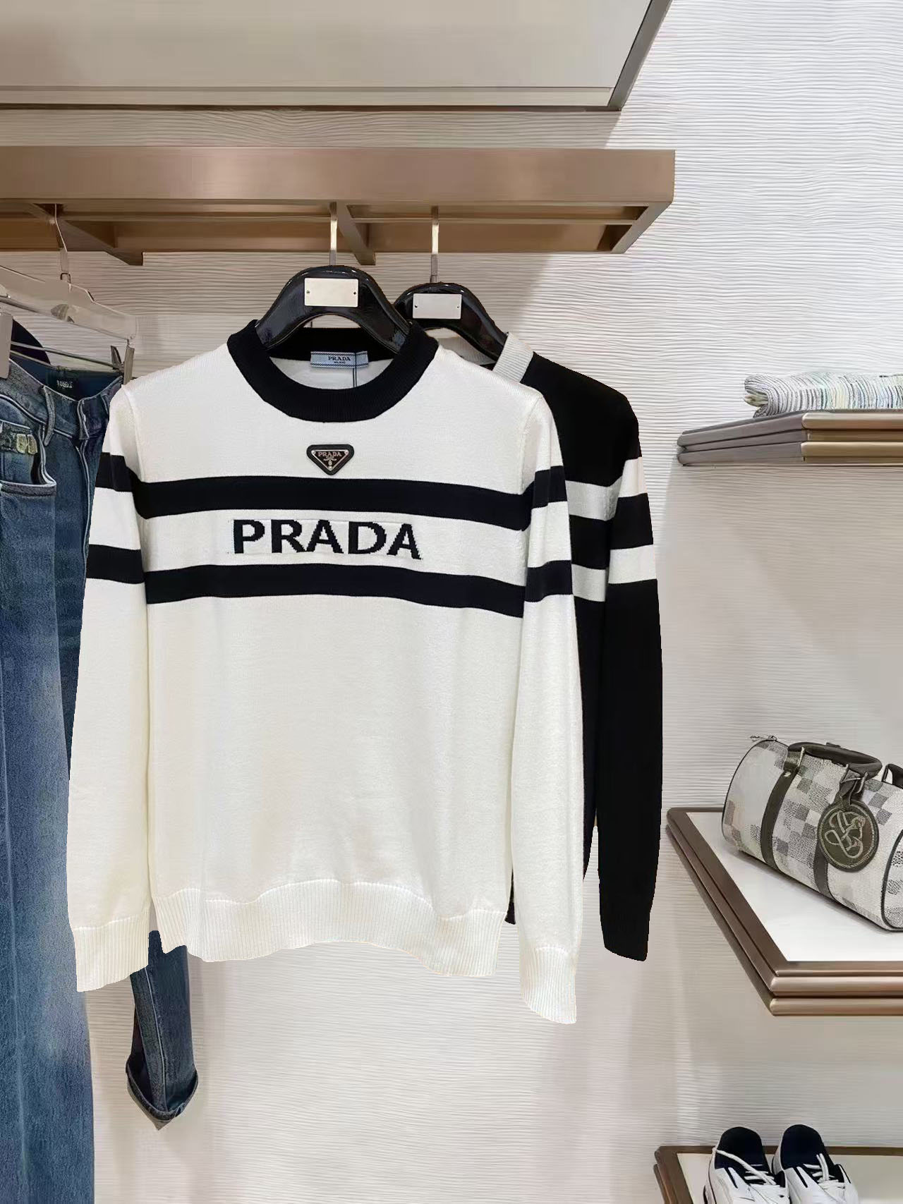 Prada Basic Clothing Wool M-xl