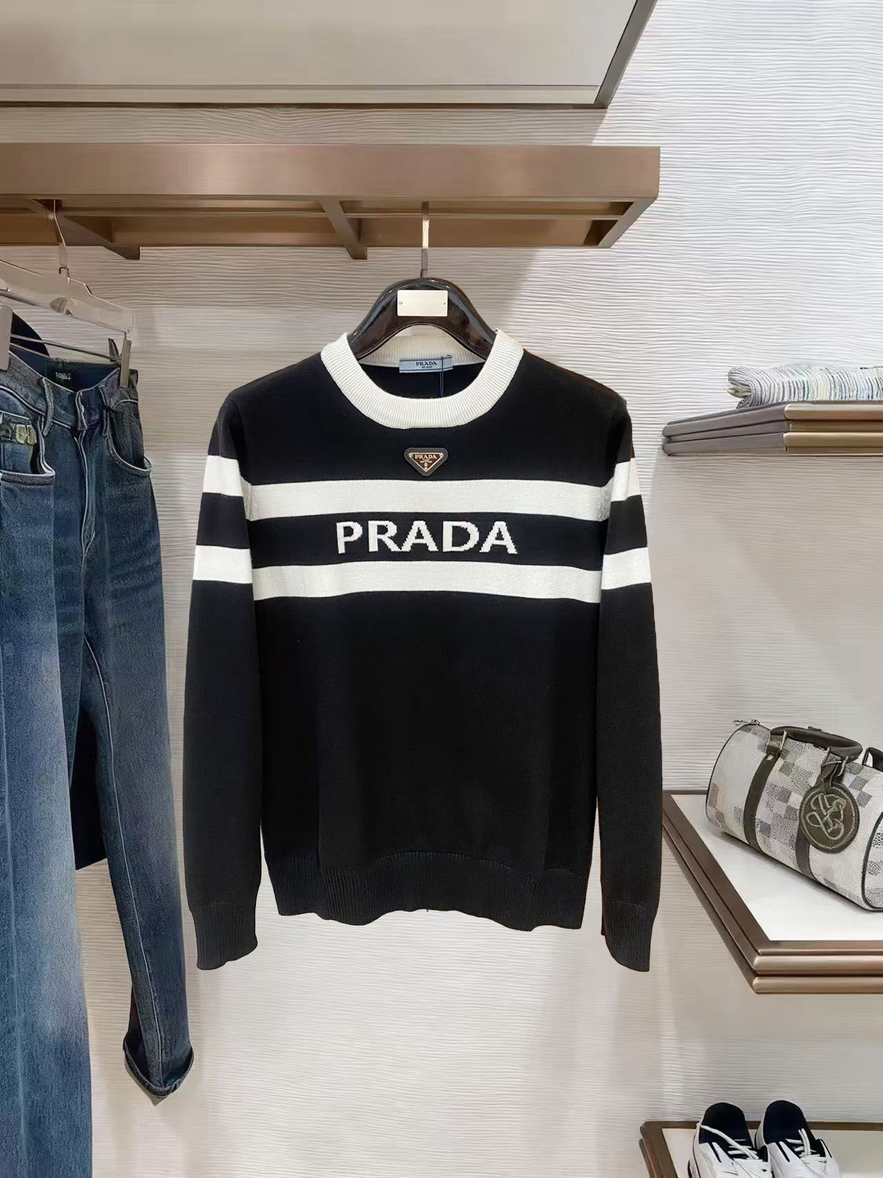 Prada Basic Clothing Wool M-xl