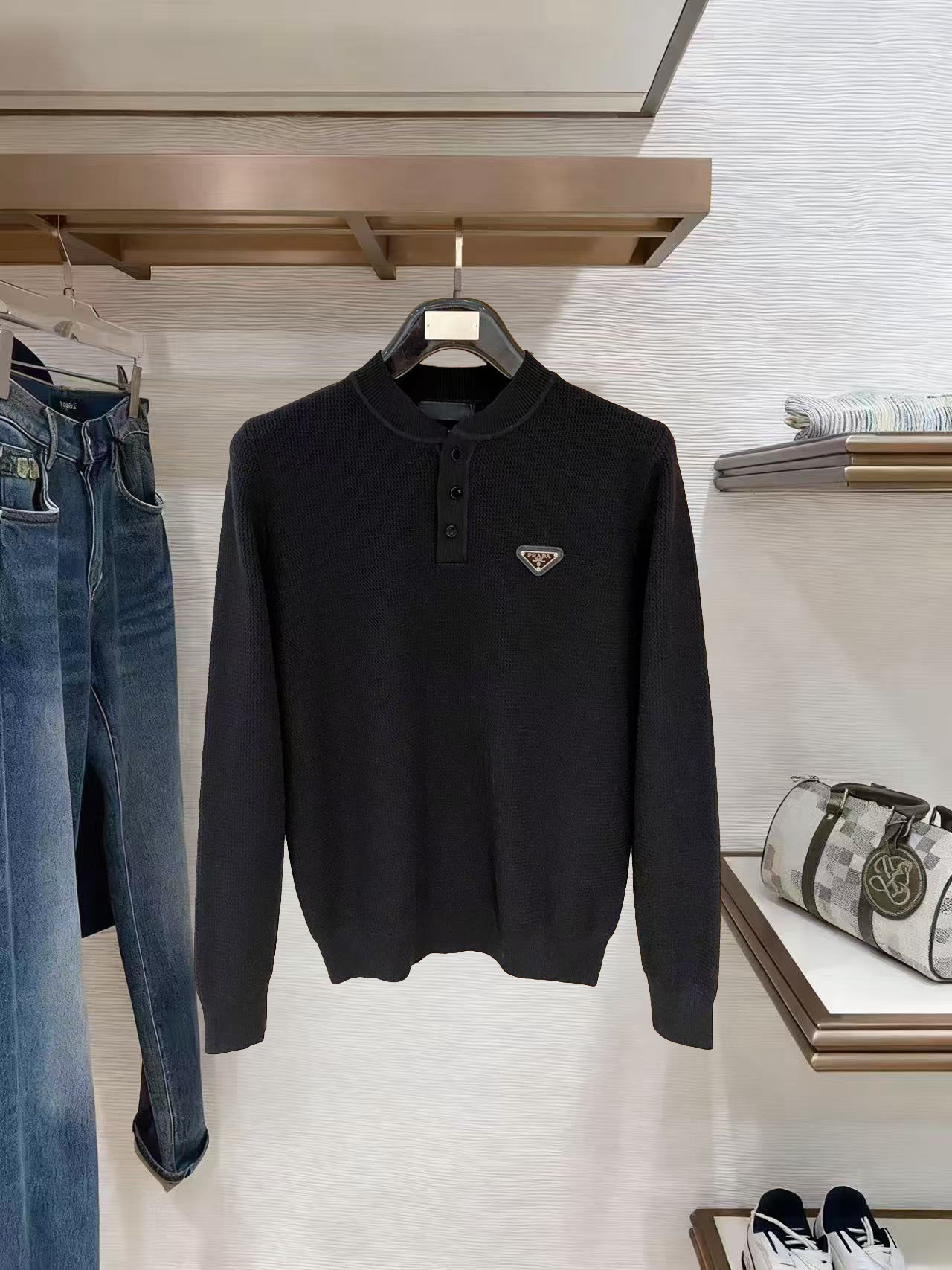 Prada Basic Clothing Wool M-xxl