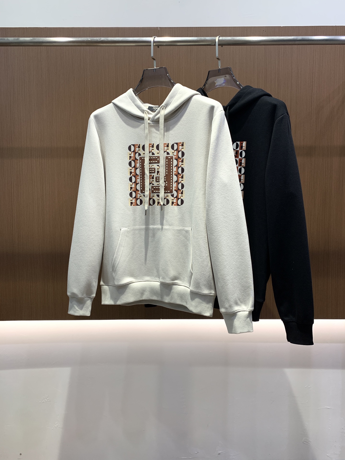Fendi Couple Hoodie Hooded S-m-xl