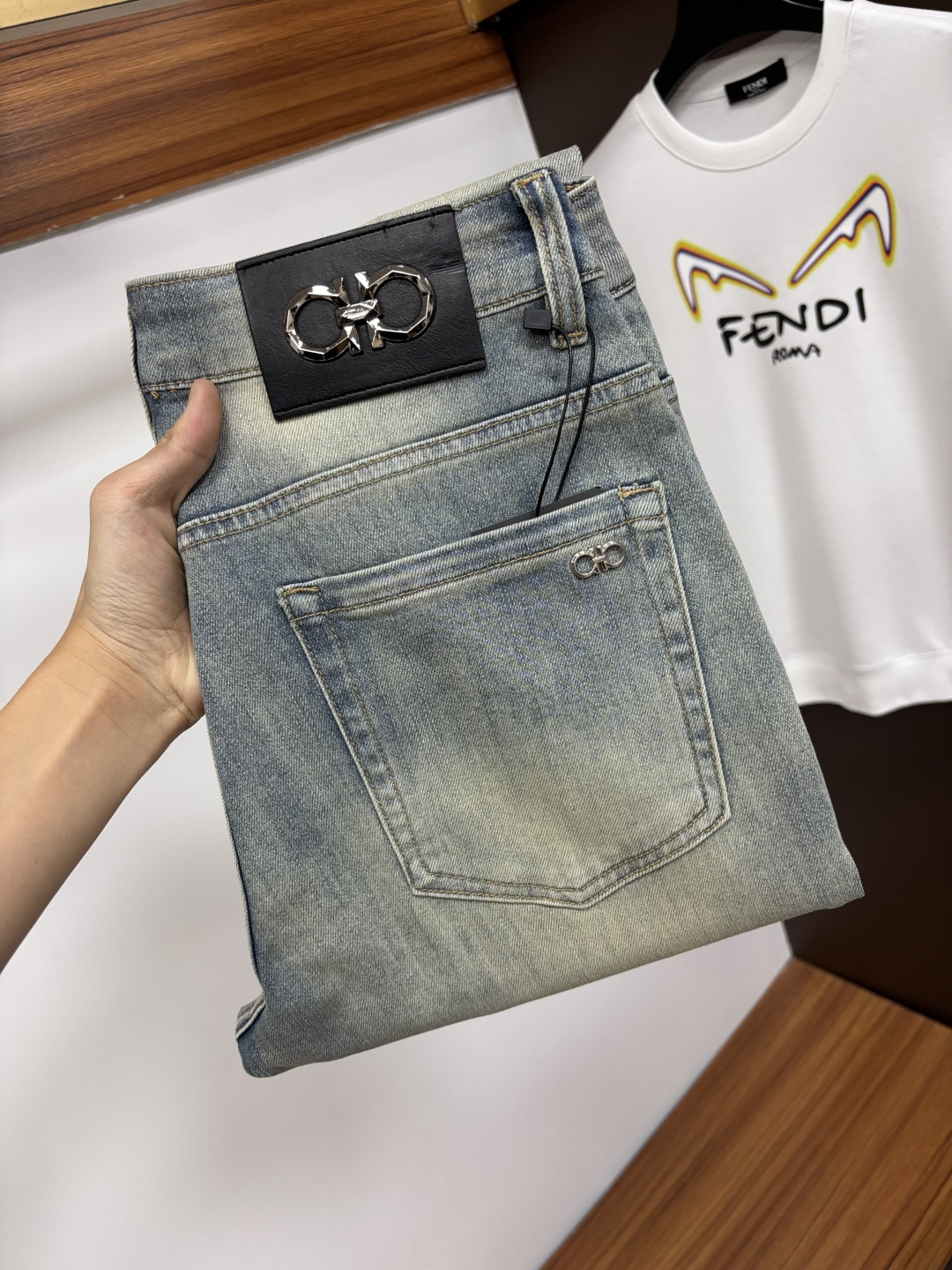 Ferragamo Jeans Printed S-l