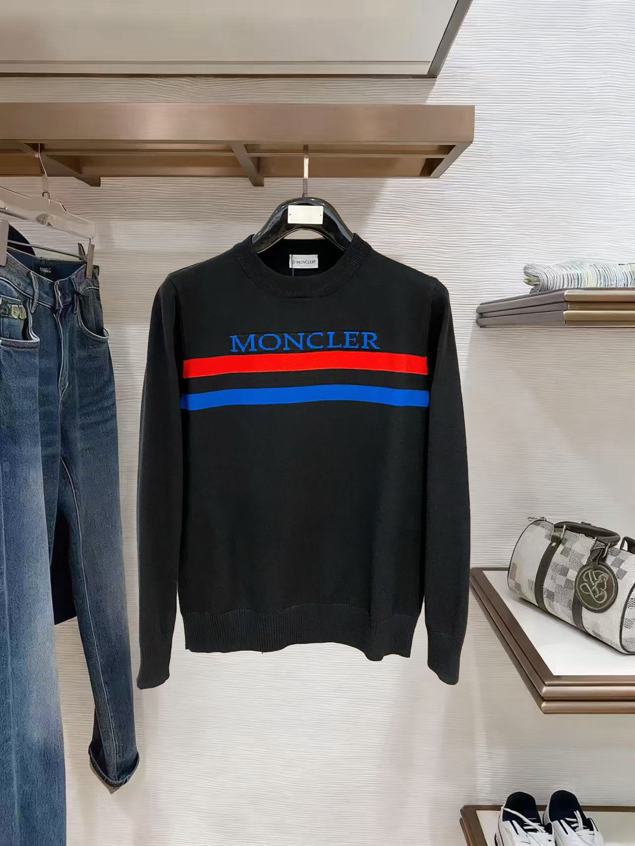 Moncler Basic Clothing Wool M-l-xl