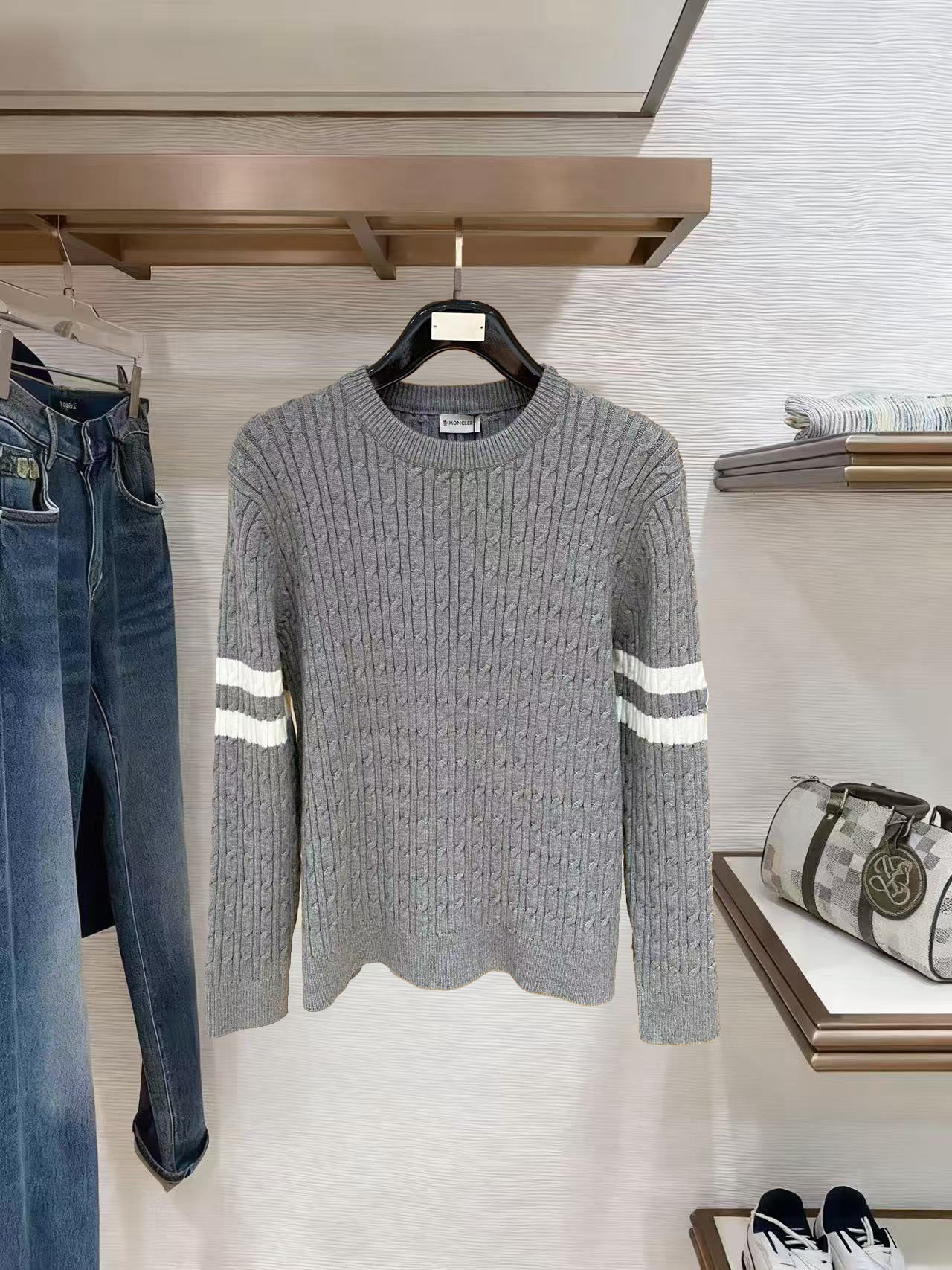 Moncler Basic Clothing Wool M-l-xl