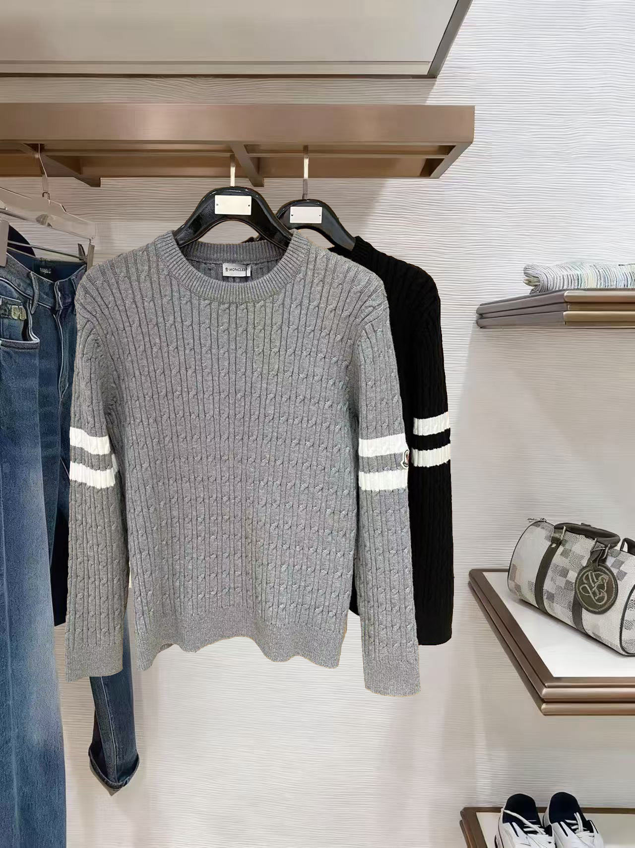 Moncler Basic Clothing Wool M-l-xl