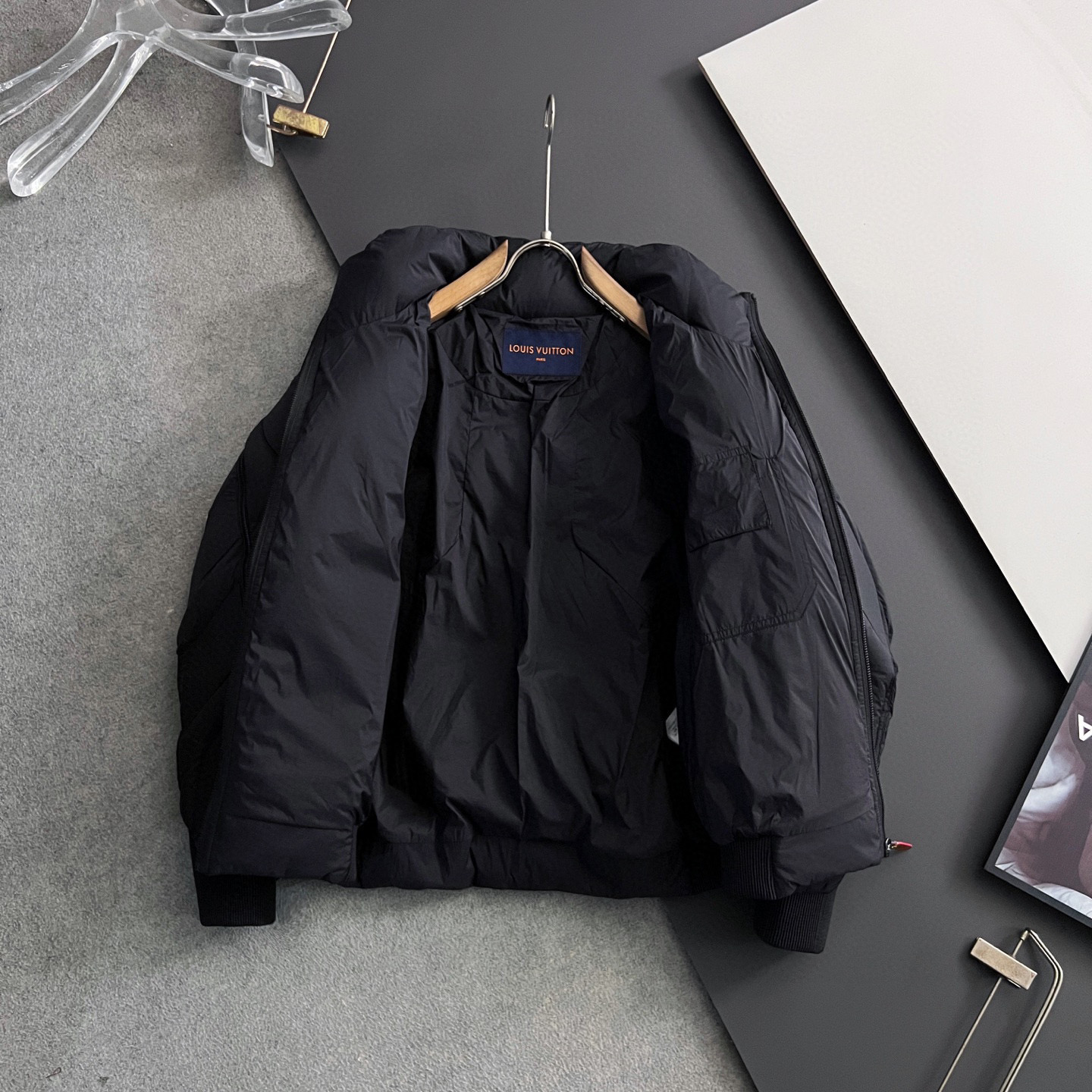 Louis Vuitton Couple Down Jacket Goose Down L