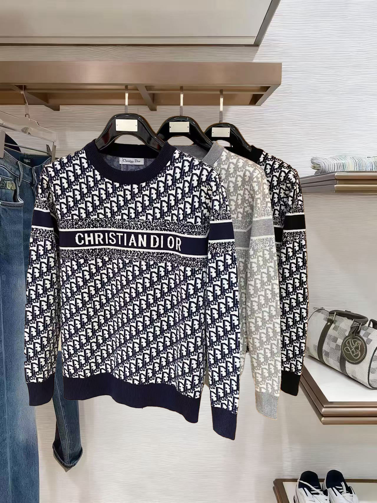 Dior Basic Clothing Wool M-xl