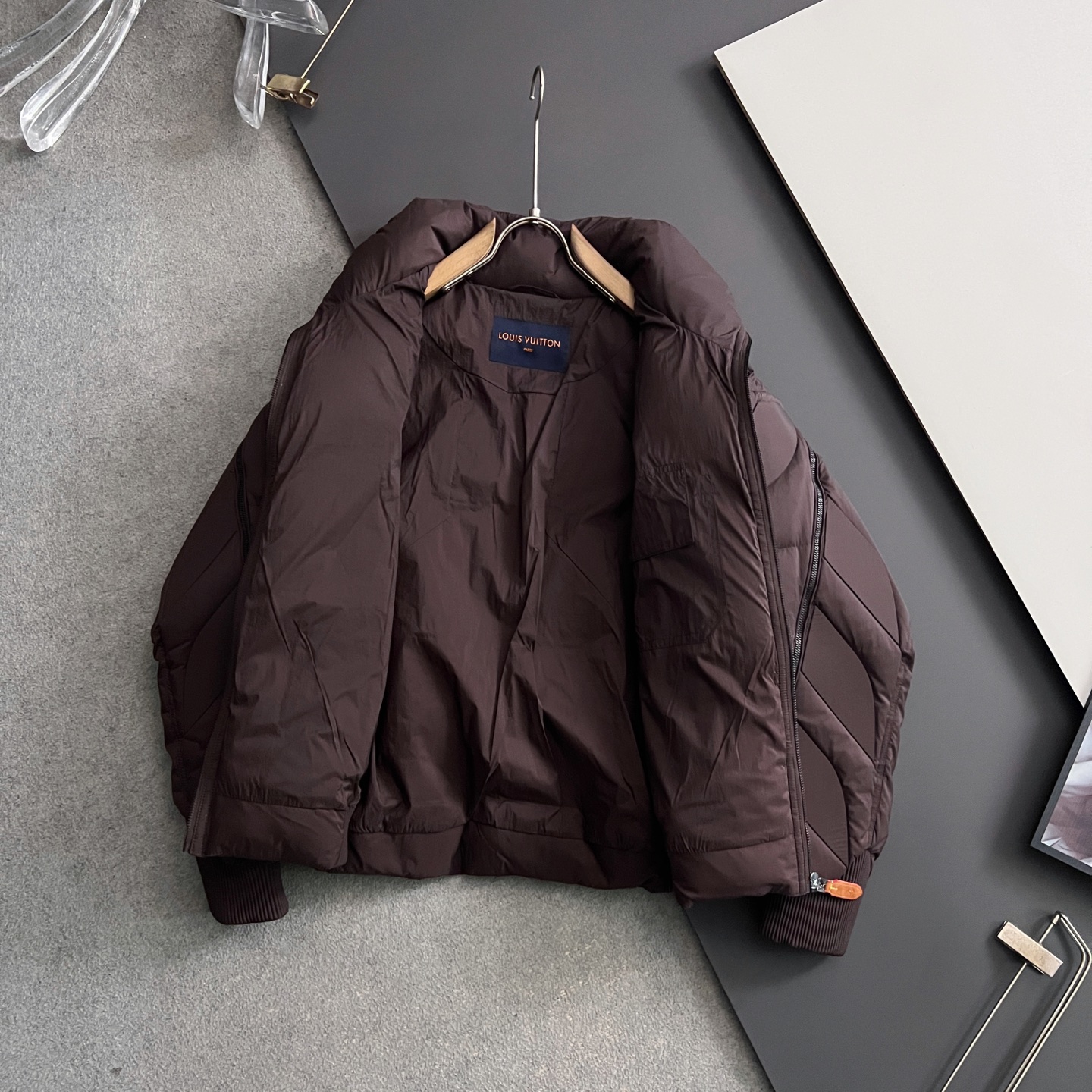 Louis Vuitton Couple Down Jacket Goose Down L