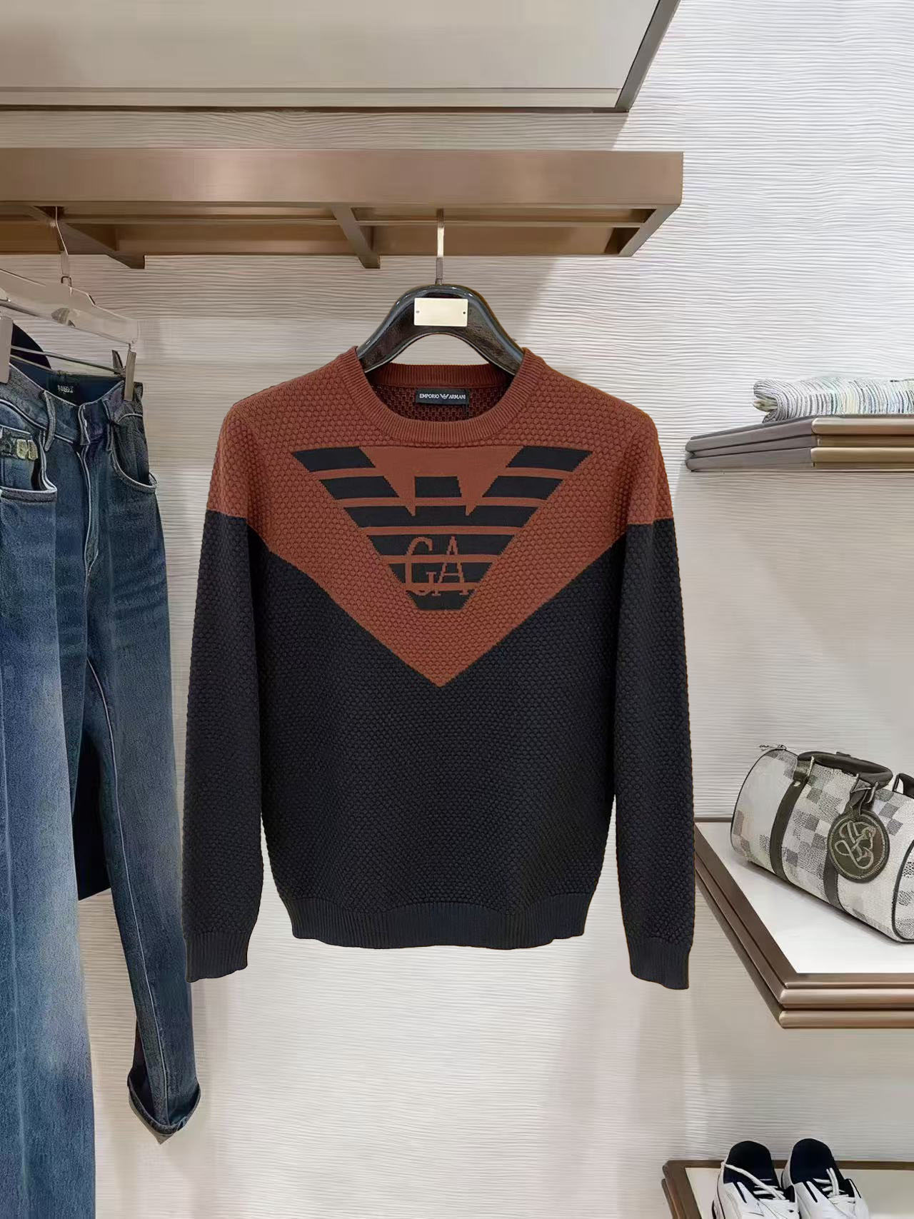 Armani Basic Clothing Wool M-xxl