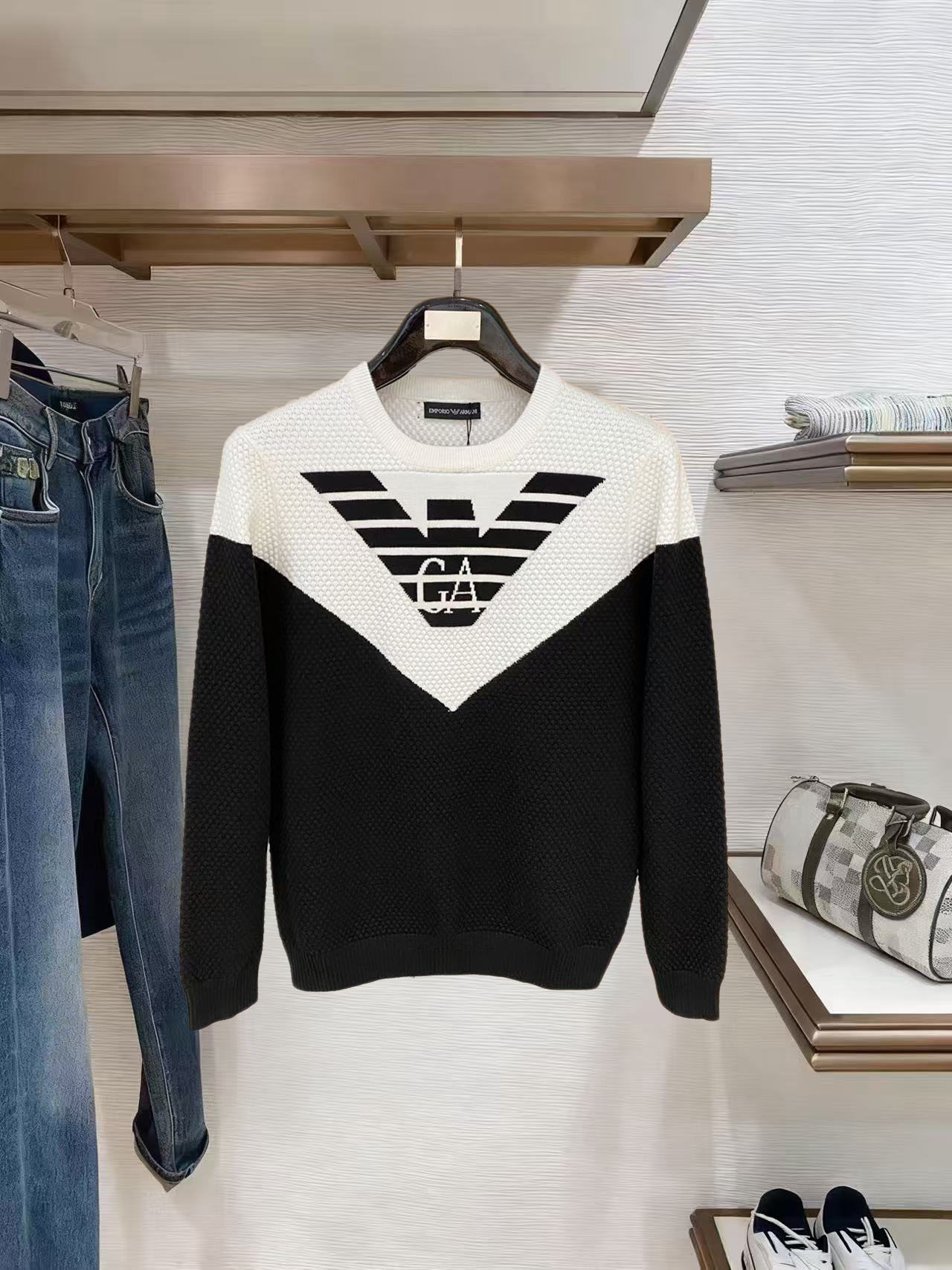 Armani Basic Clothing Wool M-xxl