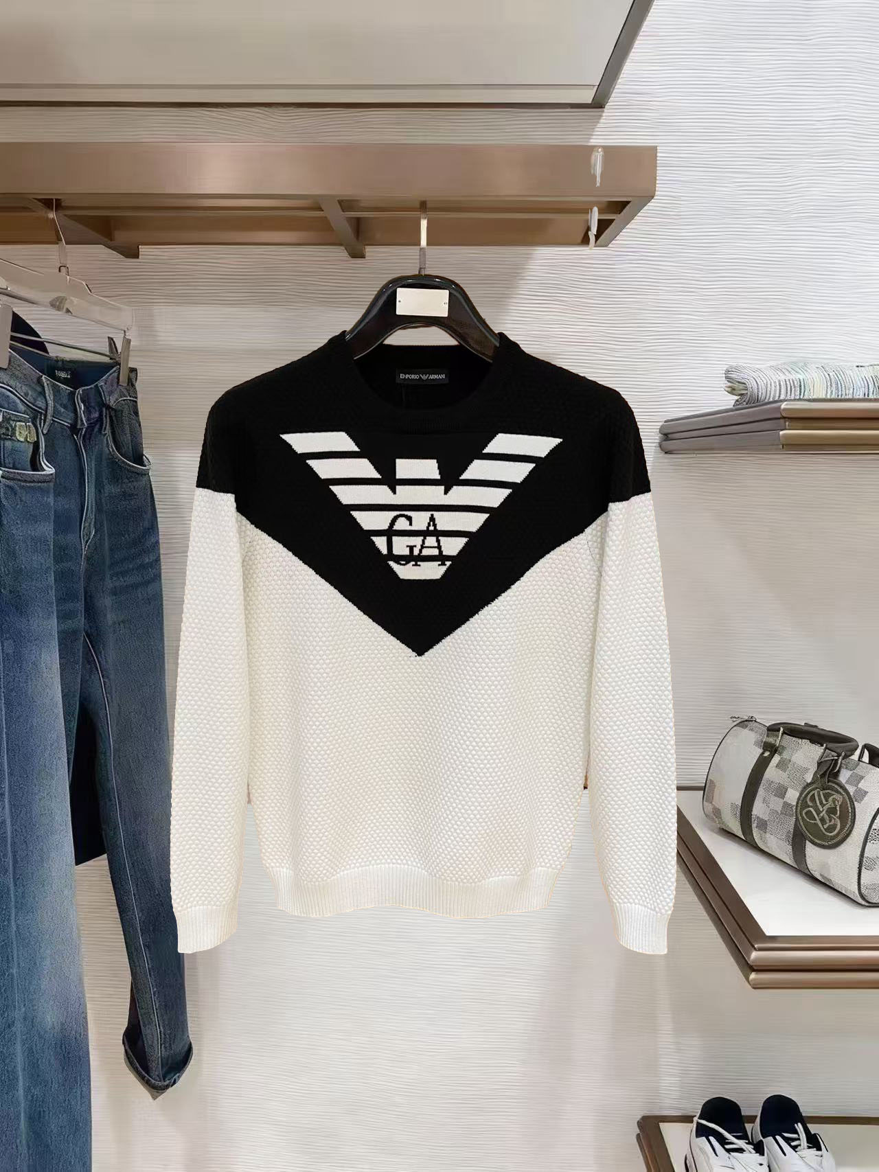 Armani Basic Clothing Wool M-xxl