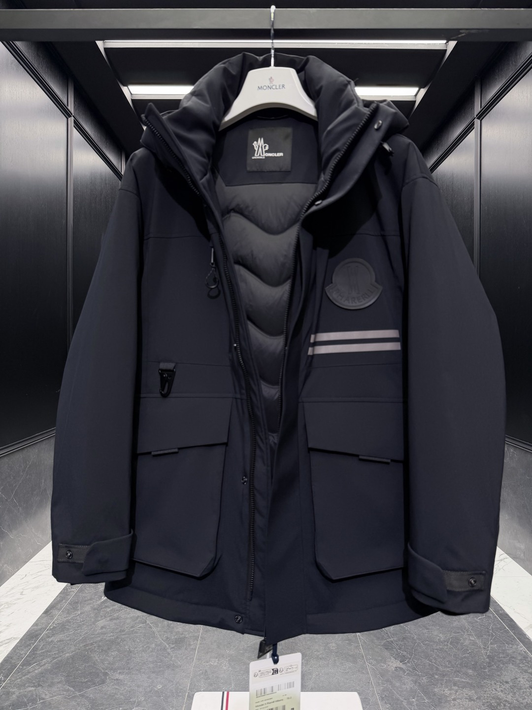 Moncler Female Down Jacket Black S-m-l