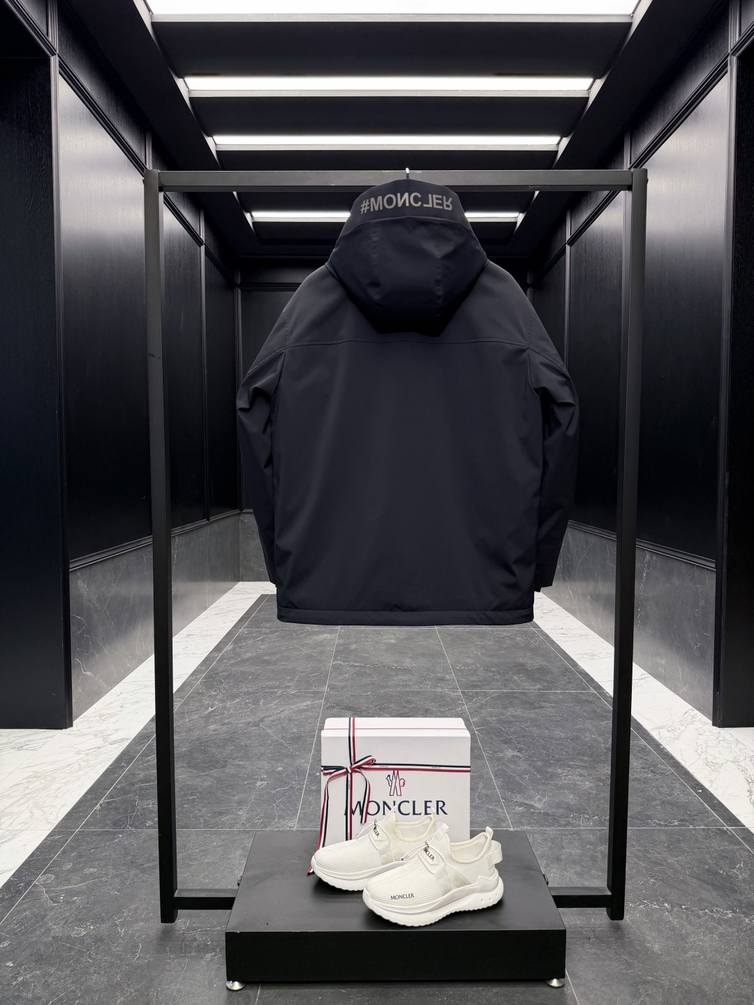 Moncler Female Down Jacket Black S-m-l