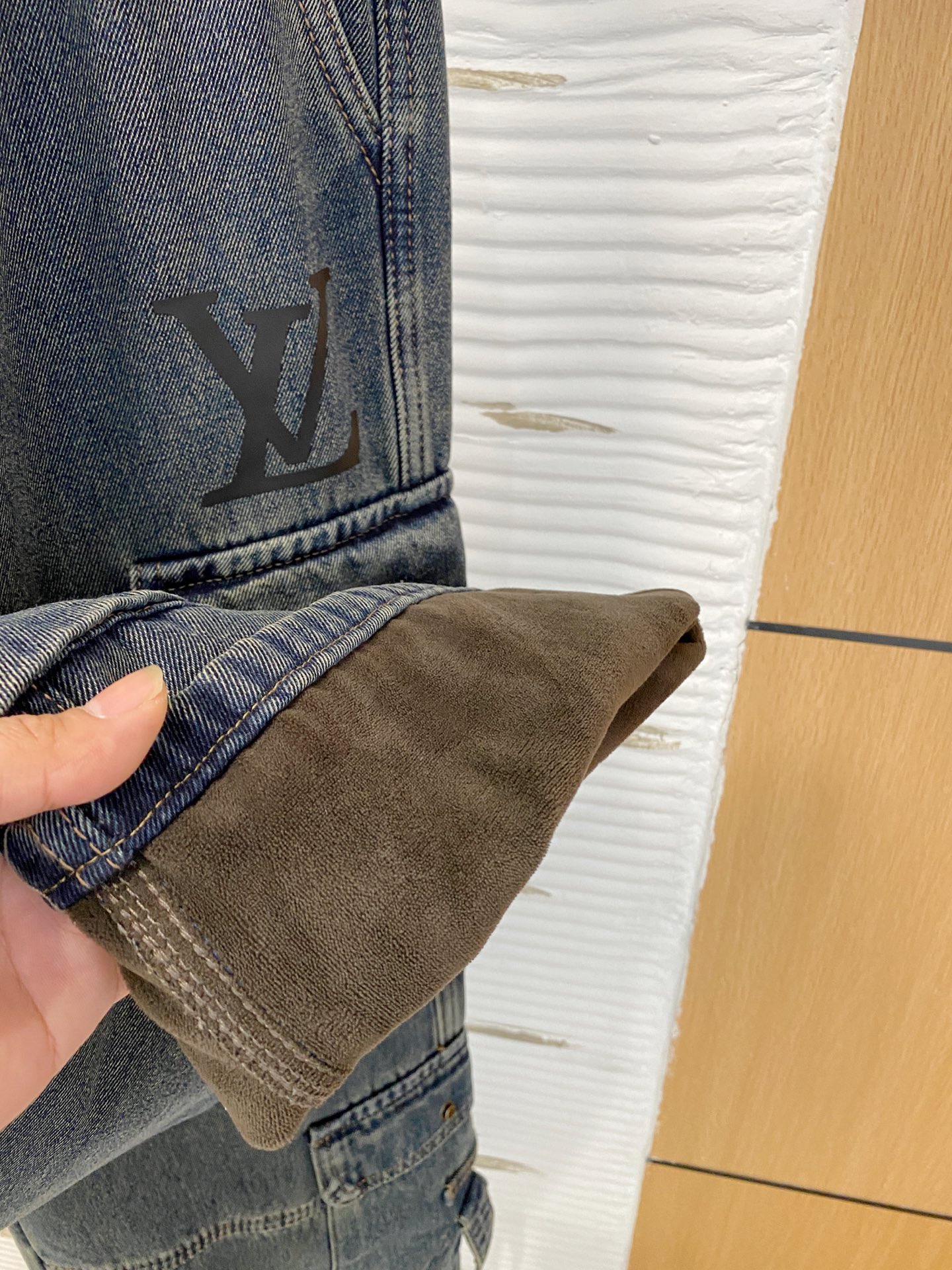 Jeans Fleece Lined M-l-xxxl