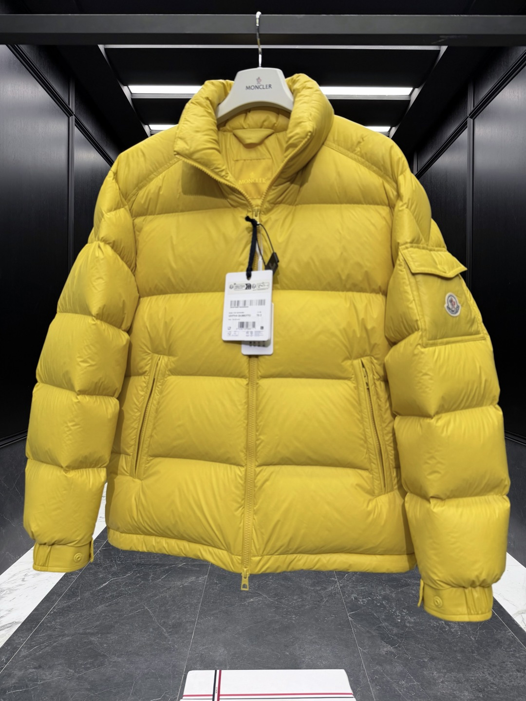 Moncler Male Down Jacket Goose Down Black S-m-l
