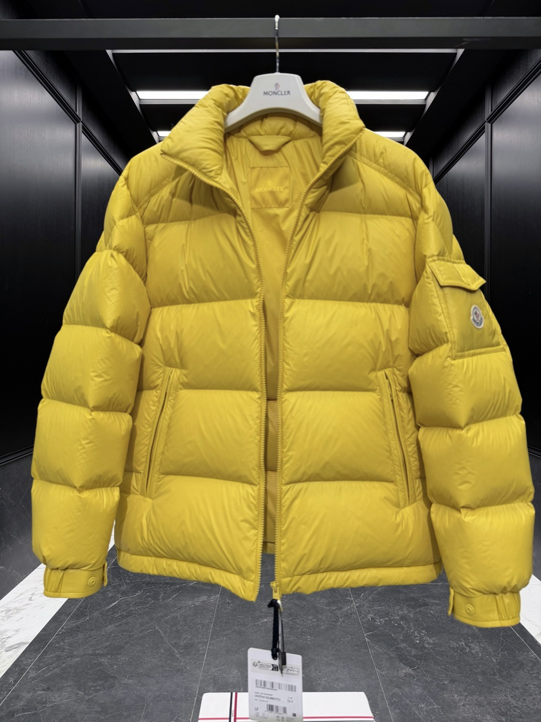 Moncler Male Down Jacket Goose Down Black S-m-l