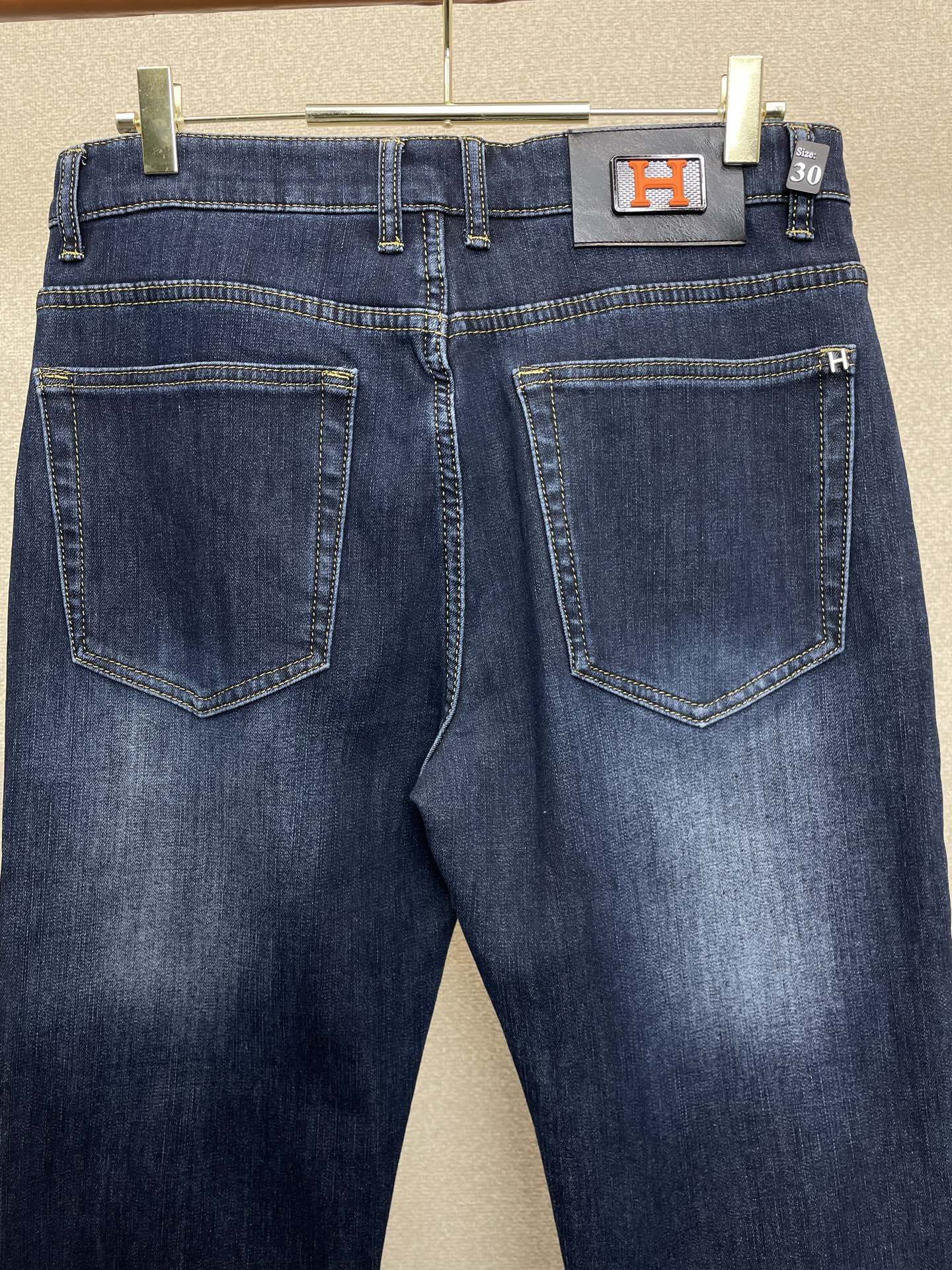 Hermès Jeans Fleece Lined S-m