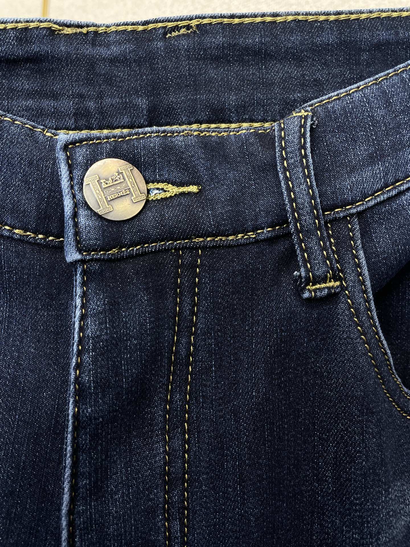 Hermès Jeans Fleece Lined S-m