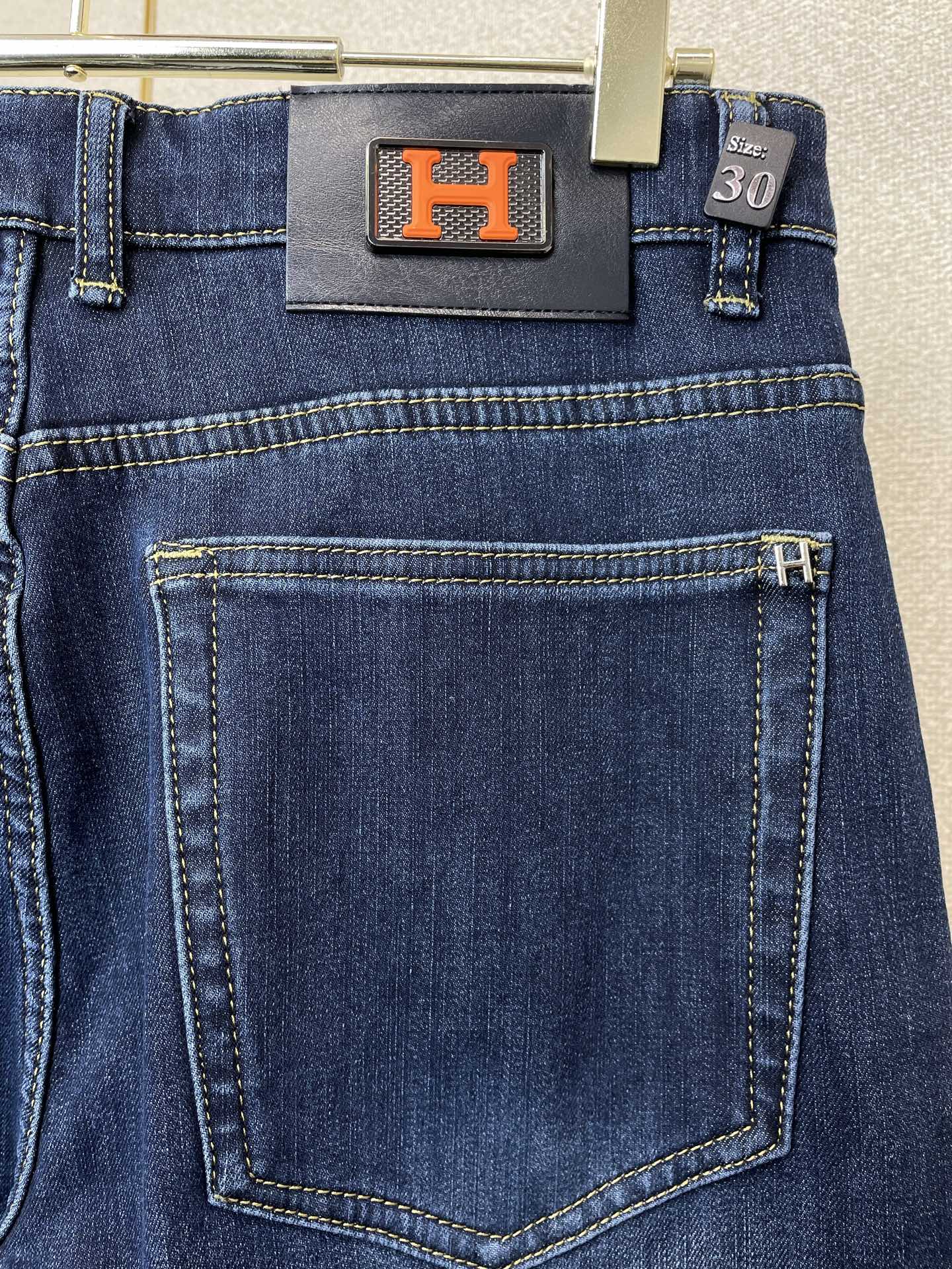 Hermès Jeans Fleece Lined S-m