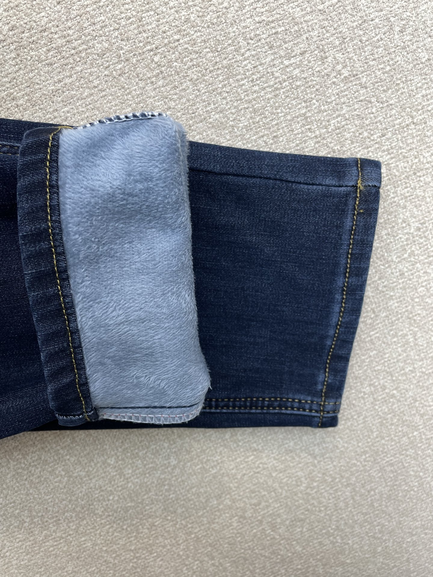 Hermès Jeans Fleece Lined S-m