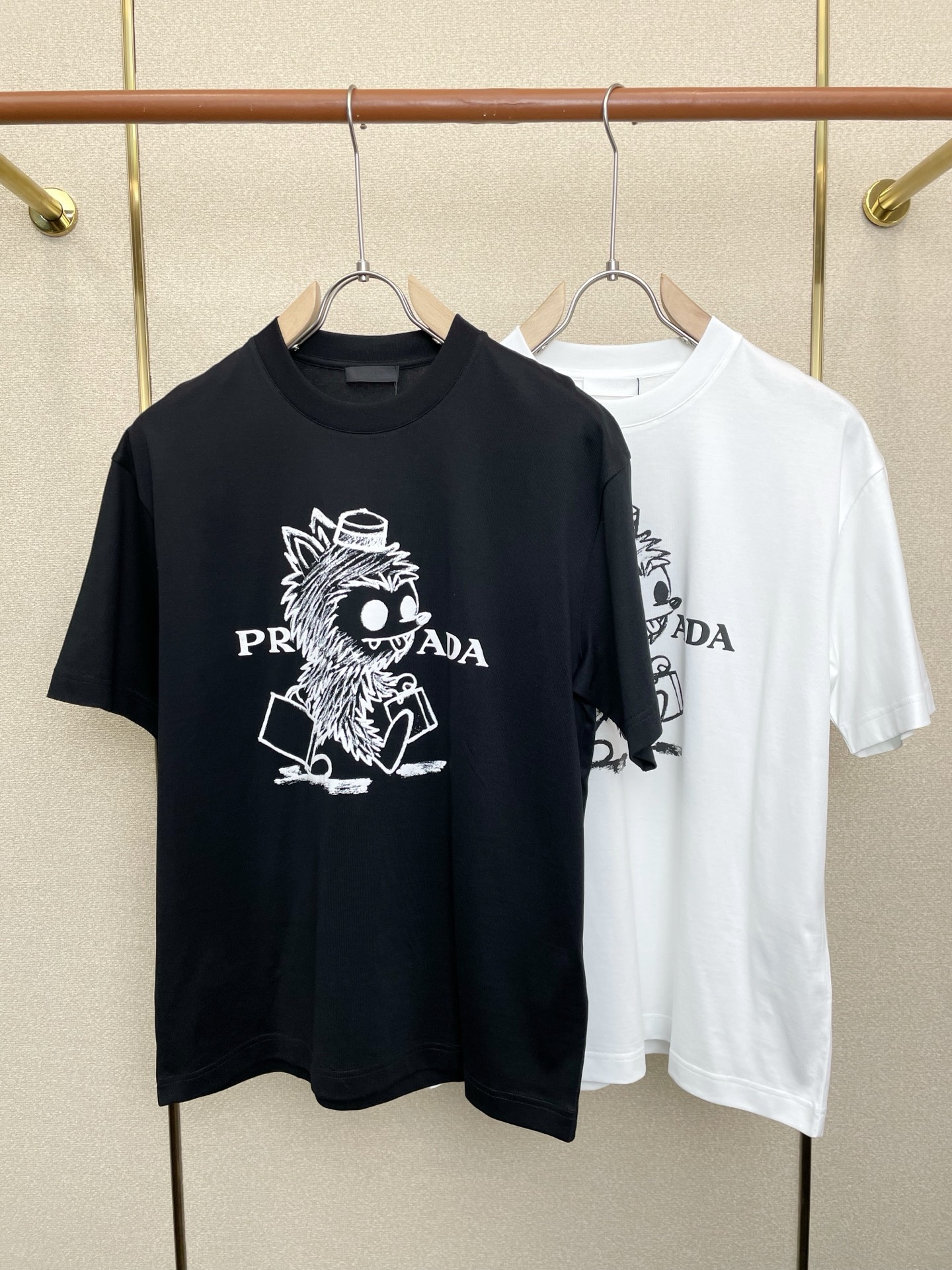 Prada Male Basic Clothing S-xl
