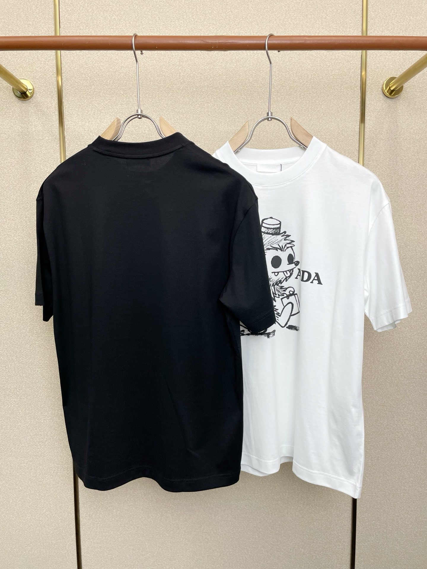 Prada Male Basic Clothing S-xl