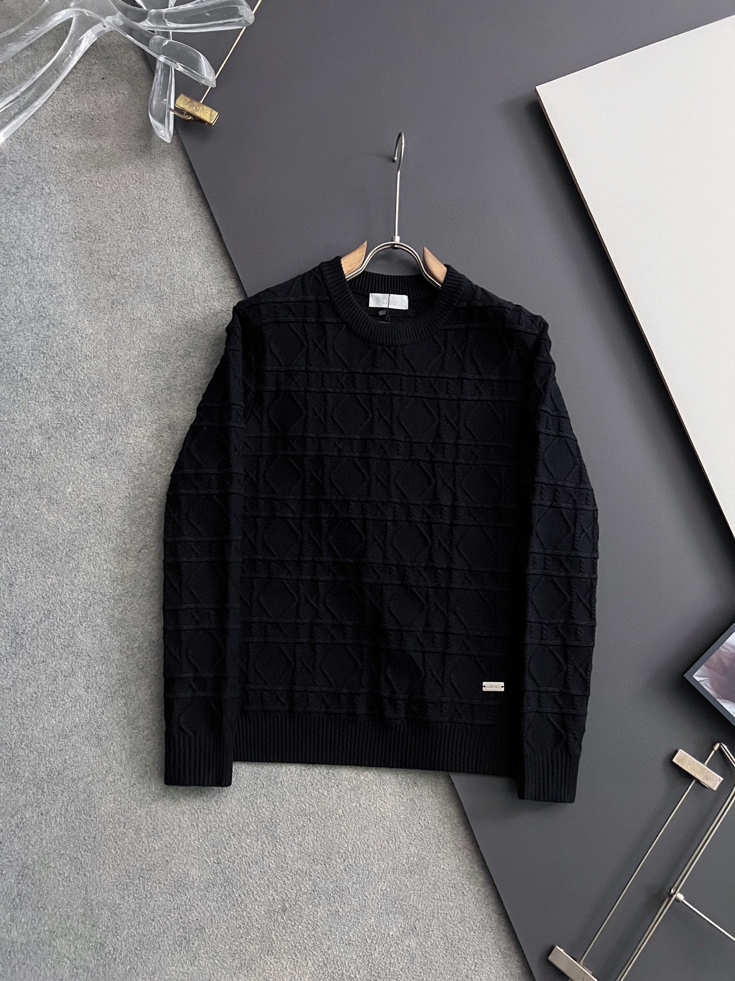 Dior Basic Clothing Knitted Black S-m-l-xxxl