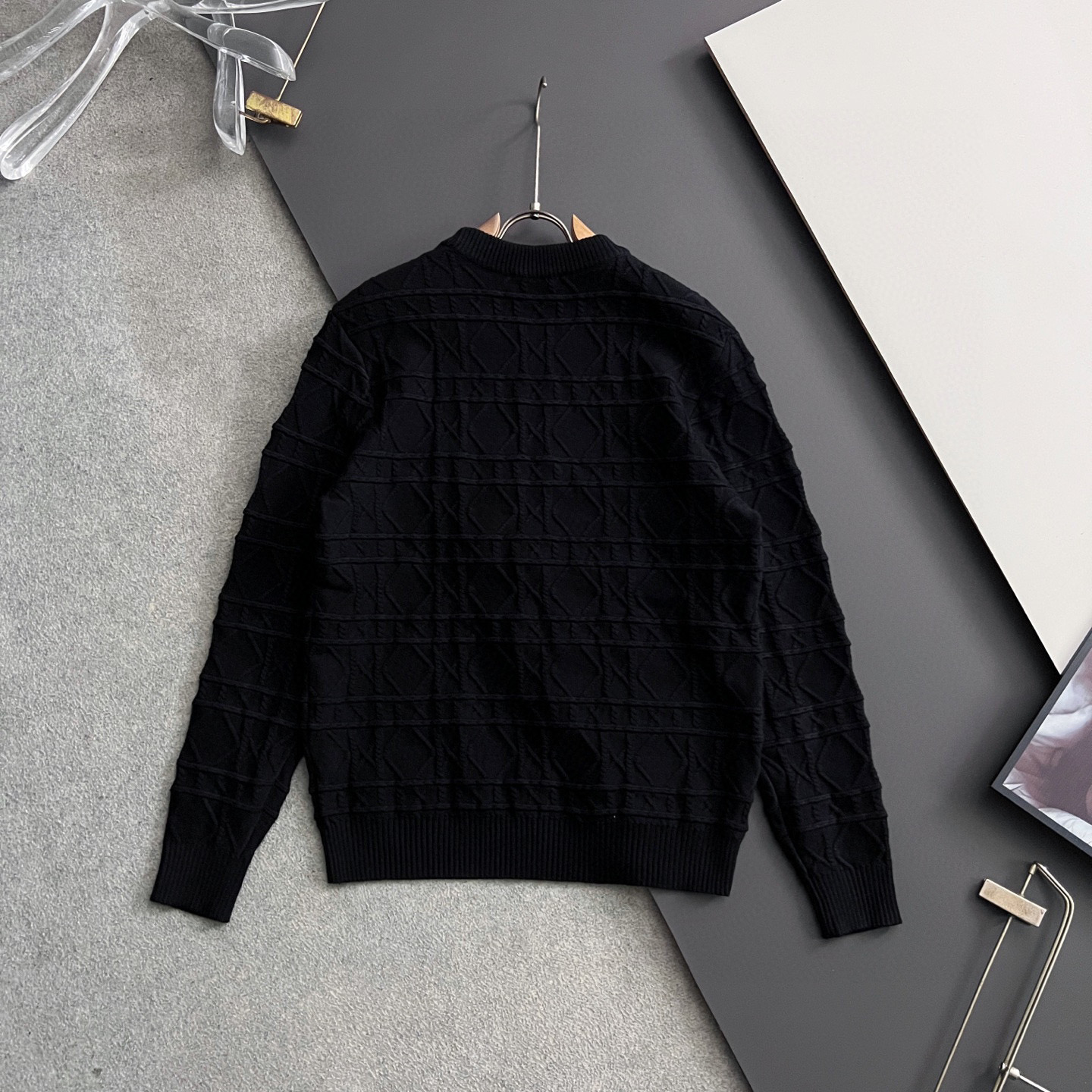 Dior Basic Clothing Knitted Black S-m-l-xxxl