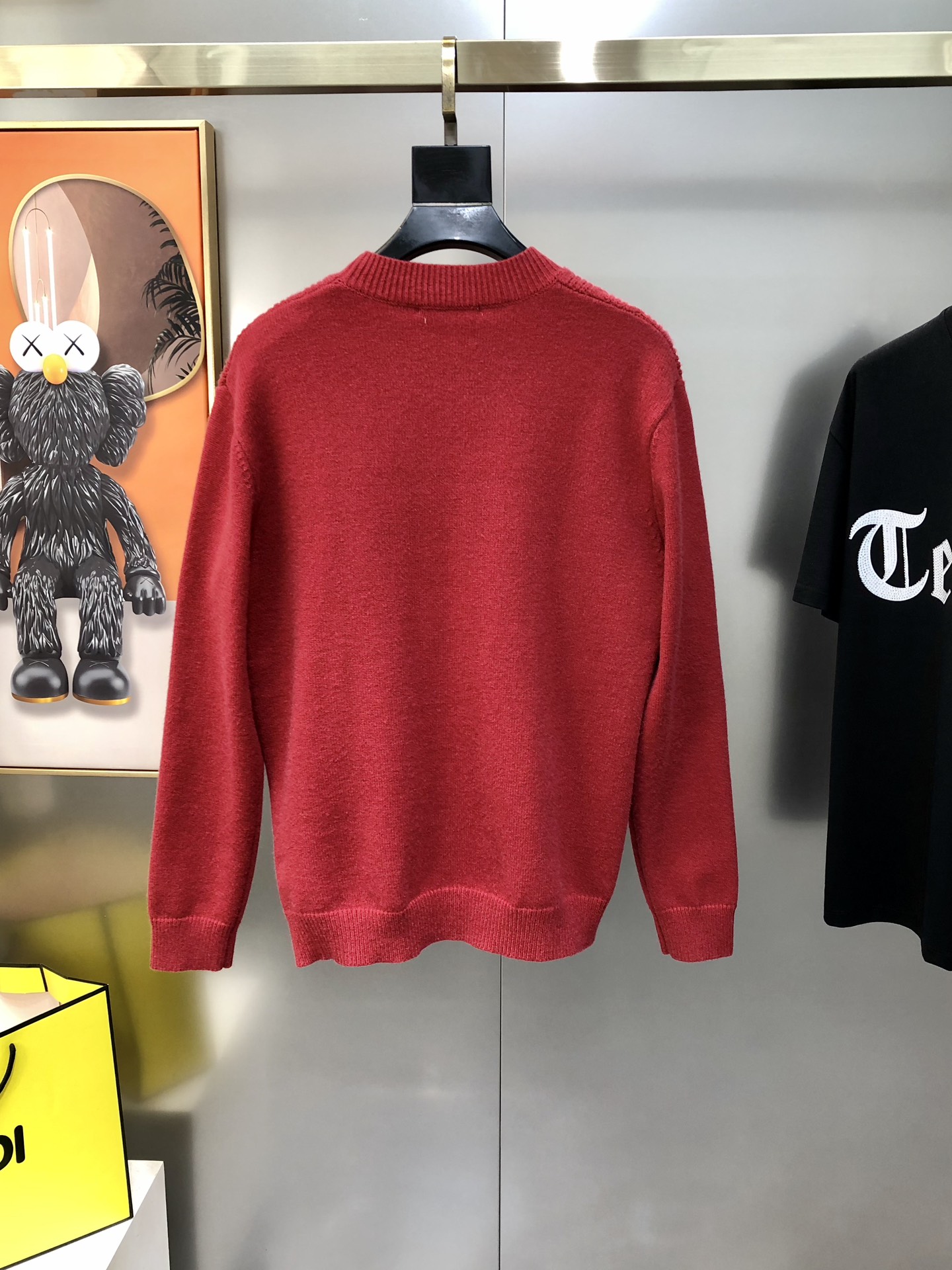 Hermès Male Basic Clothing Wool Red S-m-l-xl