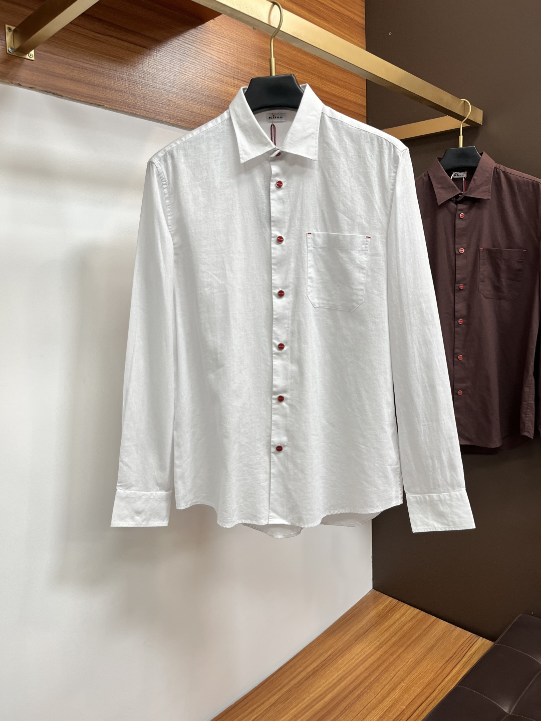 Kiton Male Shirt S-m-xl