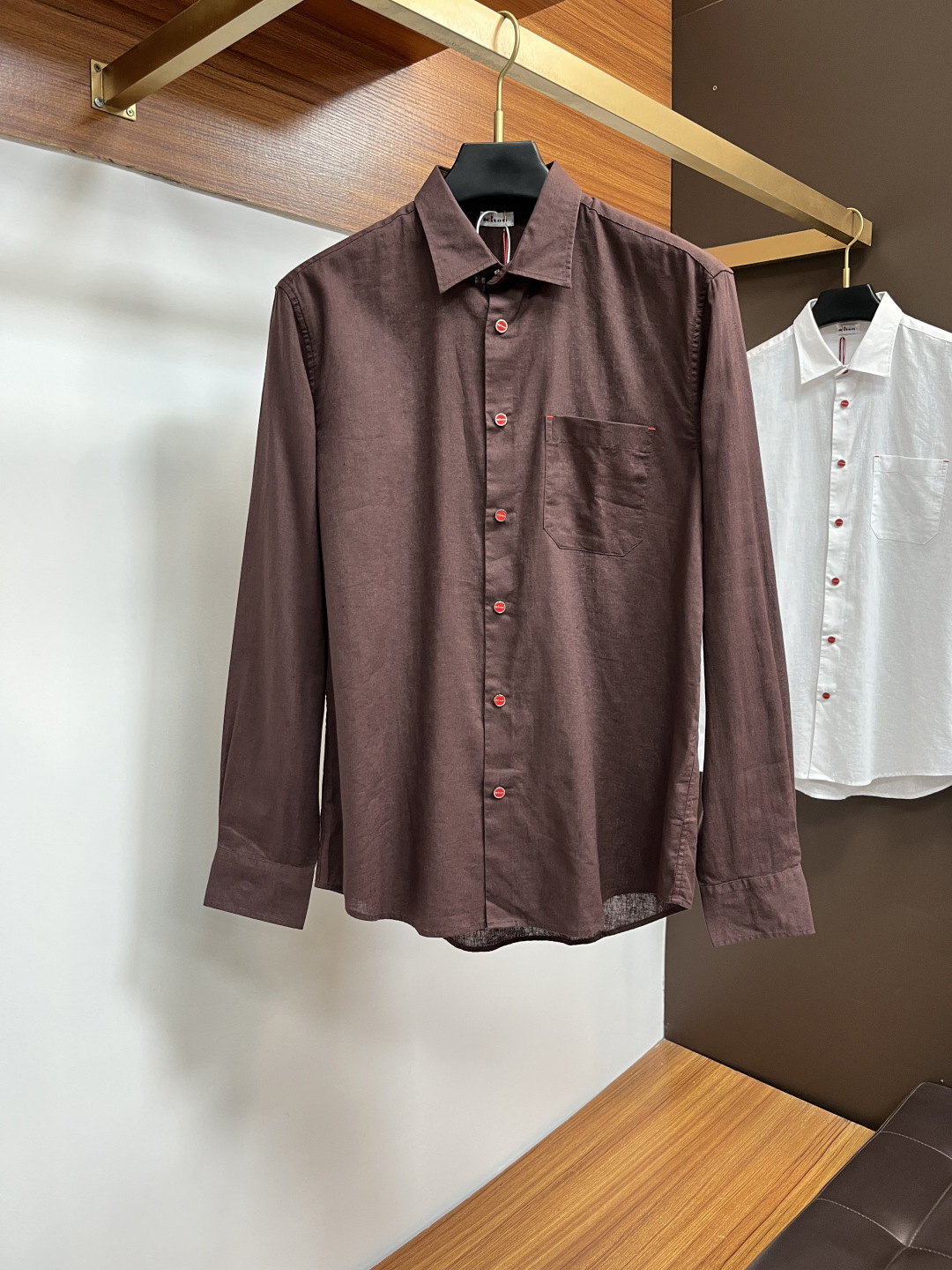 Kiton Male Shirt S-m-xl
