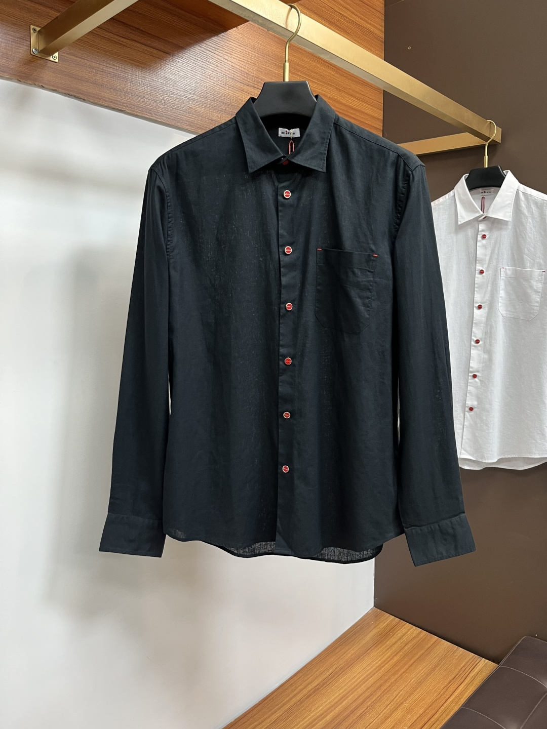 Kiton Male Shirt S-m-xl