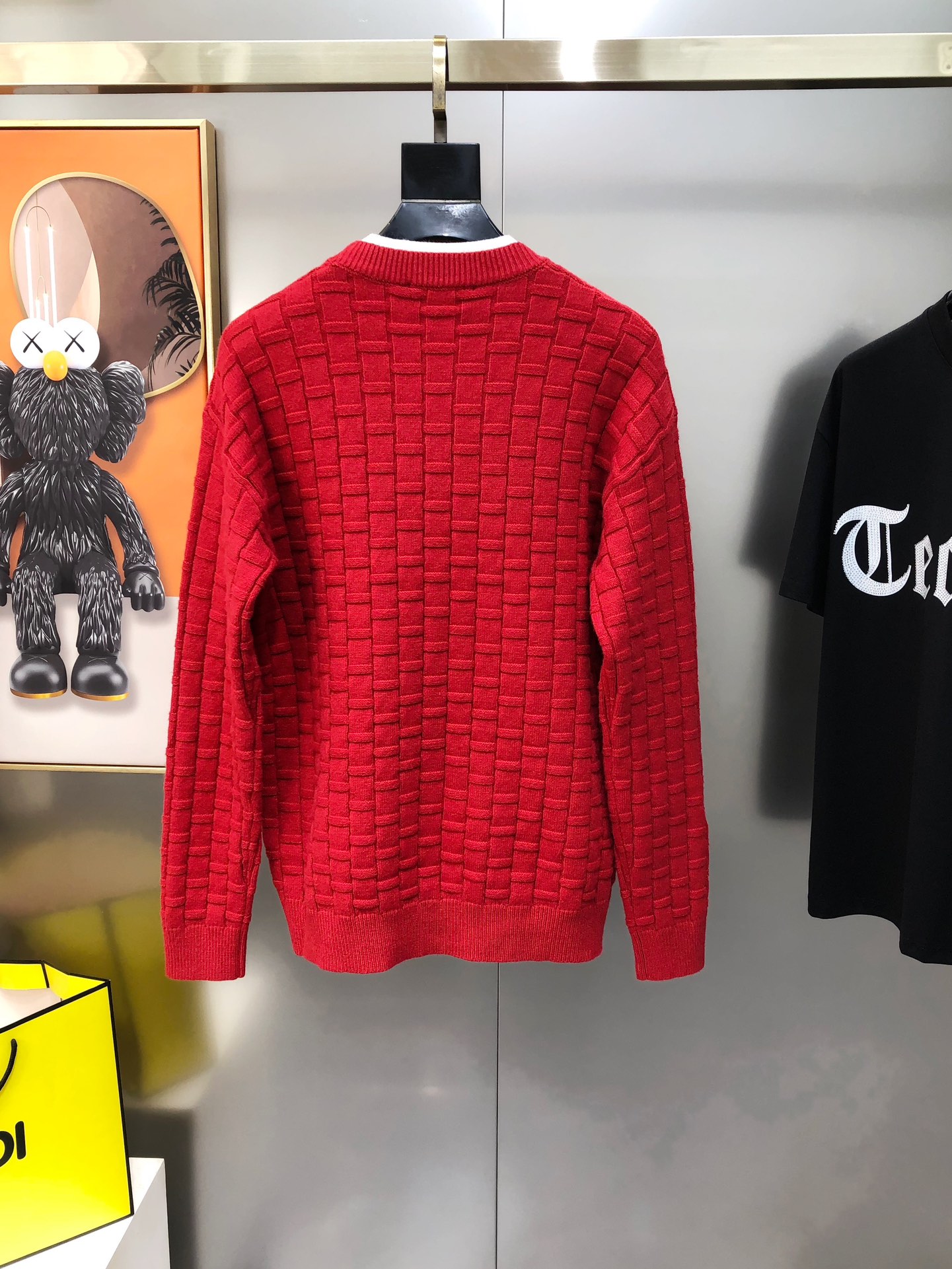 Louis Vuitton Male Basic Clothing Cotton Red M-l-xl