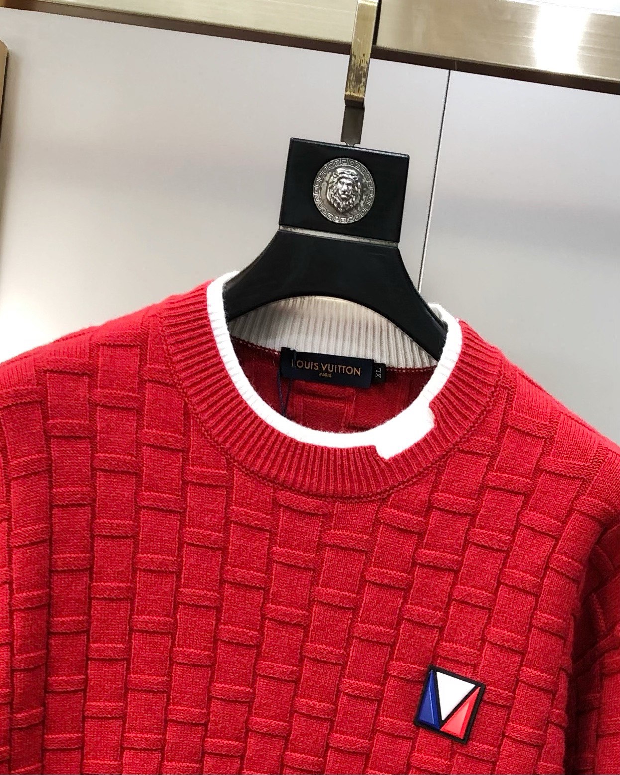 Louis Vuitton Male Basic Clothing Cotton Red M-l-xl