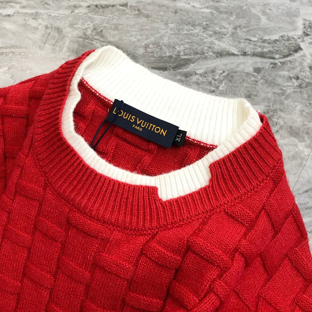 Louis Vuitton Male Basic Clothing Cotton Red M-l-xl
