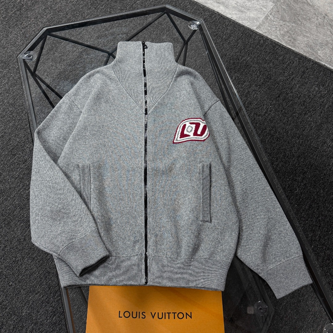 Louis Vuitton Couple Basic Clothing Wool Black Xs-s-l