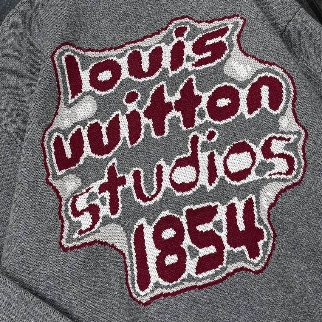 Louis Vuitton Couple Basic Clothing Wool Black Xs-s-l