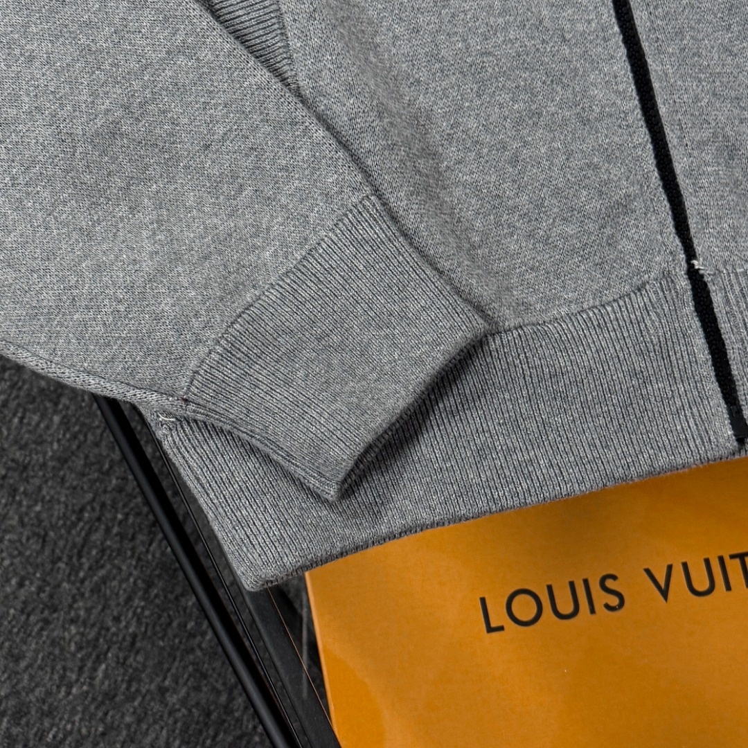 Louis Vuitton Couple Basic Clothing Wool Black Xs-s-l