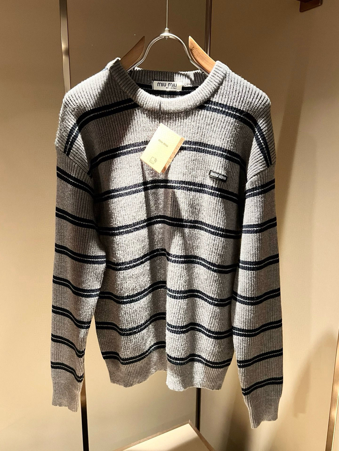 Miu Miu Couple Basic Clothing Wool M-l-xl