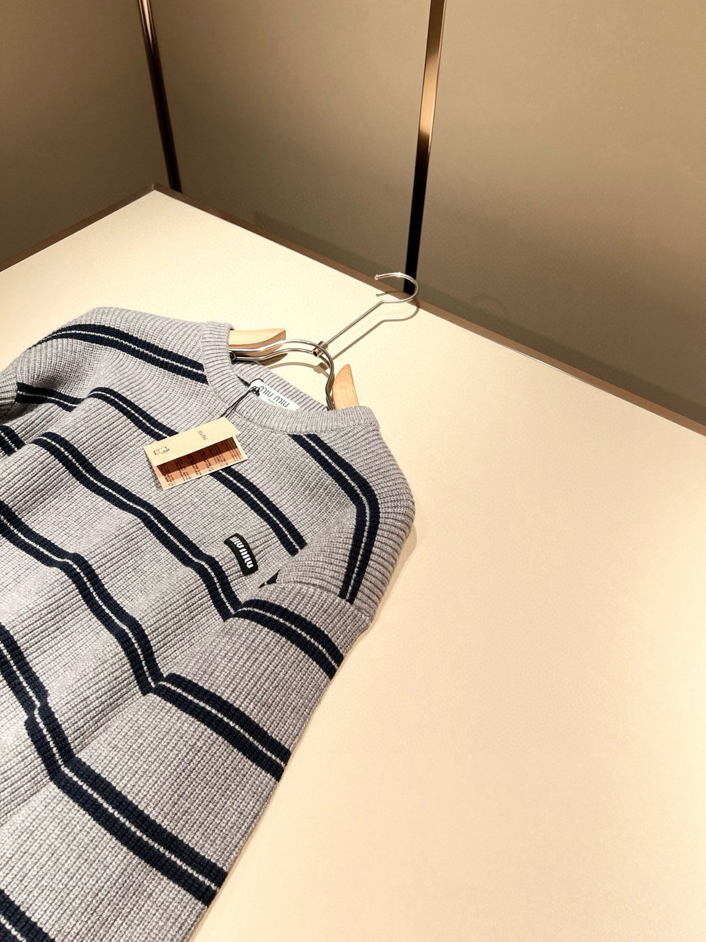 Miu Miu Couple Basic Clothing Wool M-l-xl