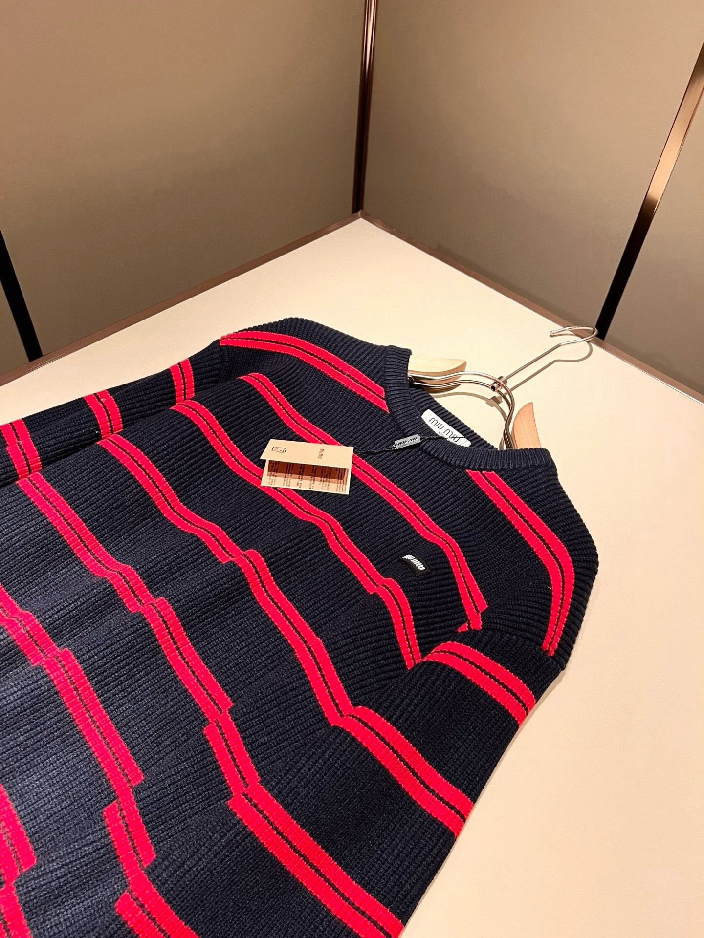 Miu Miu Couple Basic Clothing Wool M-l-xl