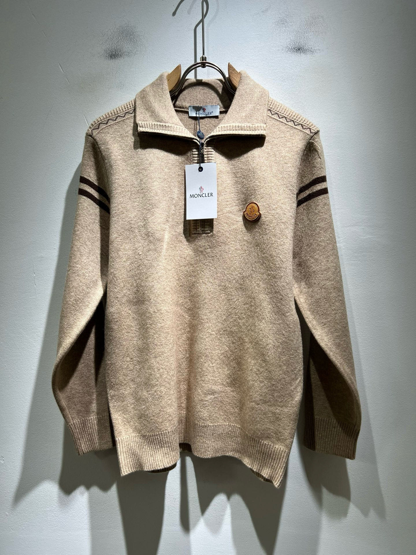 Moncler Male Basic Clothing Wool M-l-xl