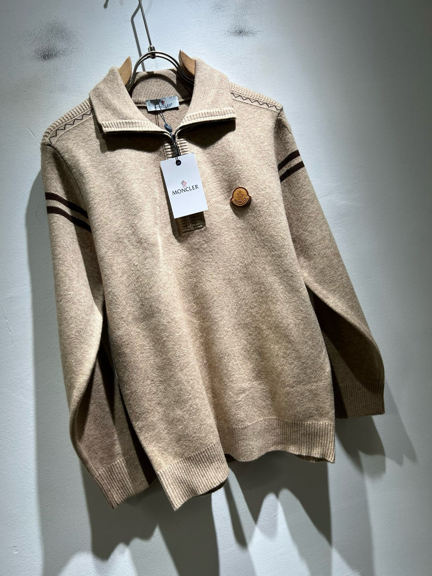 Moncler Male Basic Clothing Wool M-l-xl