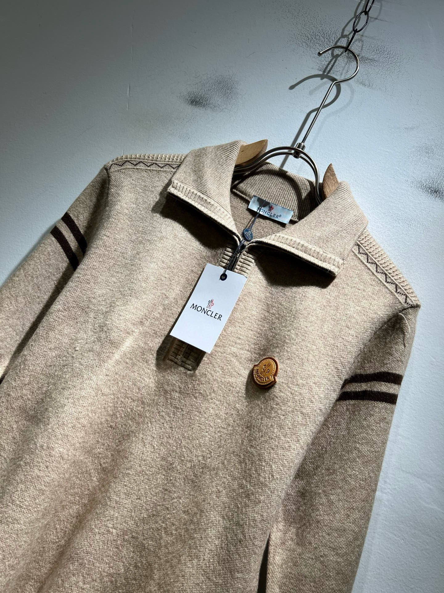 Moncler Male Basic Clothing Wool M-l-xl