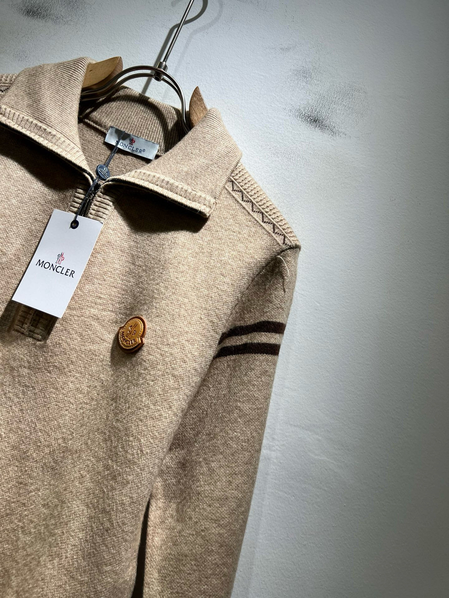 Moncler Male Basic Clothing Wool M-l-xl