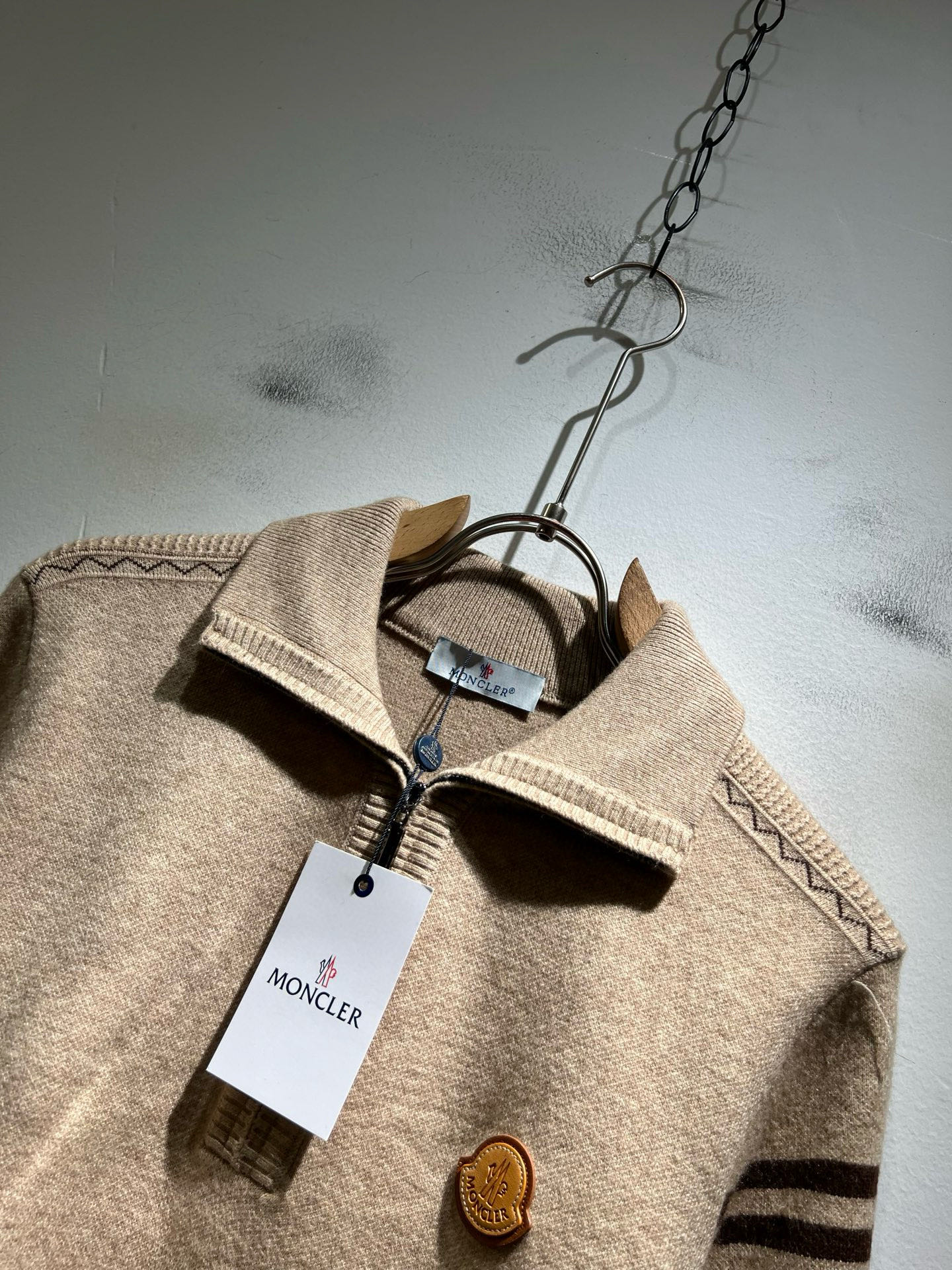 Moncler Male Basic Clothing Wool M-l-xl