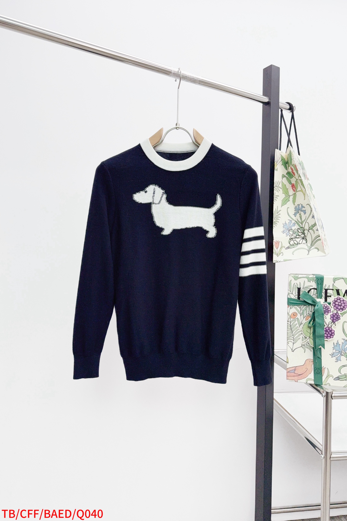 Thom Browne Couple Basic Clothing Cotton White Loose Fit M-234