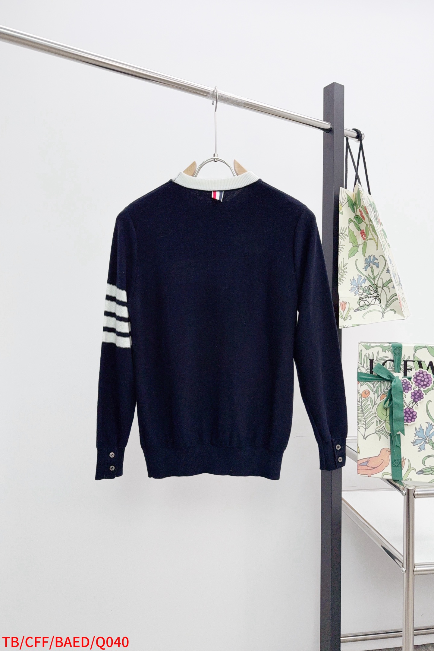 Thom Browne Couple Basic Clothing Cotton White Loose Fit M-234